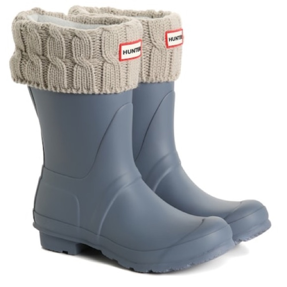 Hunter ORIGINAL SHORT CABLE KNIT WOMEN'S BOOT SOCKS